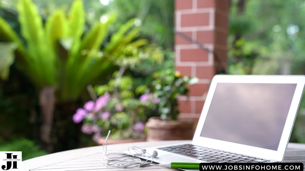 a laptop on a table